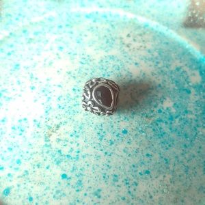 Authentic pandora Onyx drop charm